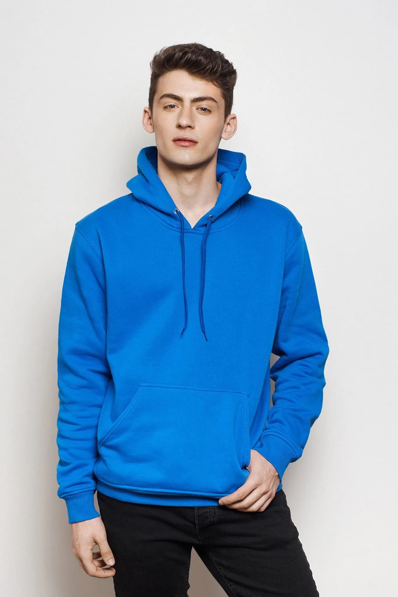 Mens Blue Hoodie